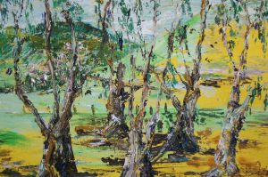 Painting courtesy of Mary Riesche Studios