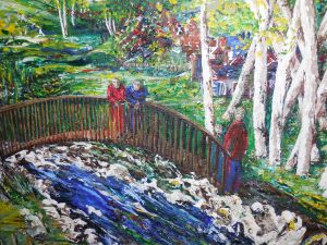 Painting courtesy of Mary Riesche Studios