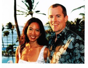 Picture of Erin on her 10th wedding anniversary